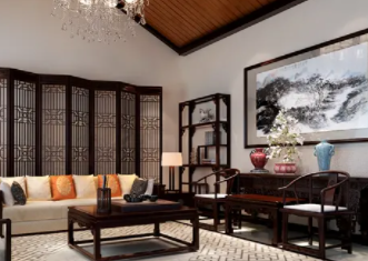 长宁中式书房设计让四合院的生活更加美好